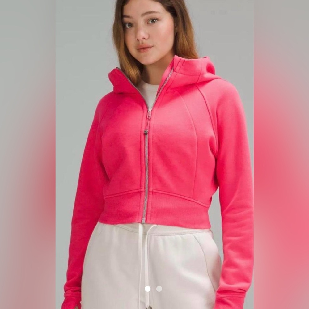 Lululemon Cropped Zip-Up Hoodie